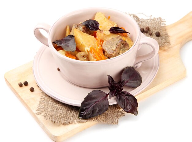 Miseczka domowego gulaszu